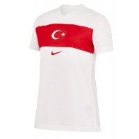 Camisa de Futebol Turkey Equipamento Principal Mulheres Europeu 2024 Manga Curta